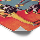 Broncho Bill's Circus, Birmingham c.1890-1910 ポスター (角)