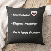 Broncho pas le temps de niaiser クッション (ブランケット)