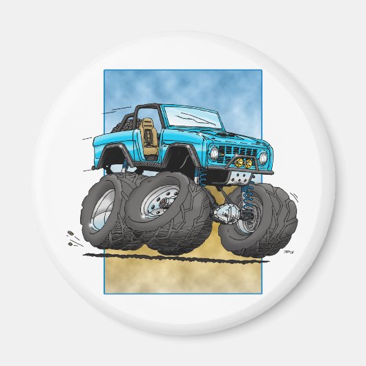 Bronco_Blue.png マグネット (正面)