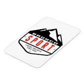 Bronco Sport forum shield logo no. 2 マグネット (左側)