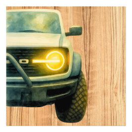 Bronco Wood フォトプリント