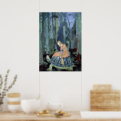 Brondine and the Turtle by Virginia Sterrett ポスター (キッチン)