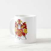 Bronicの家紋 コーヒーマグカップ (正面左)