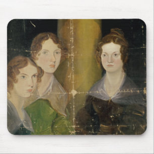Bronteの姉妹のポートレート、c.1834 マウスパッド