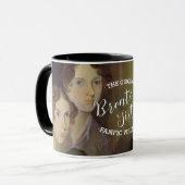 Bronteの姉妹- Fanficの元の作家 マグカップ (正面左)