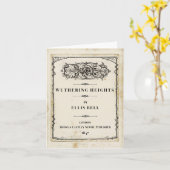 Bronte嵐が丘 カード (黄色い花)