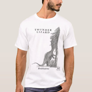 Brontosaurusの恐竜のワイシャツグレッグポール Tシャツ