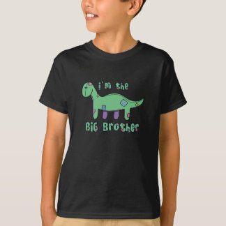 Brontosaurus私はお兄さんの暗闇のTシャツです Tシャツ