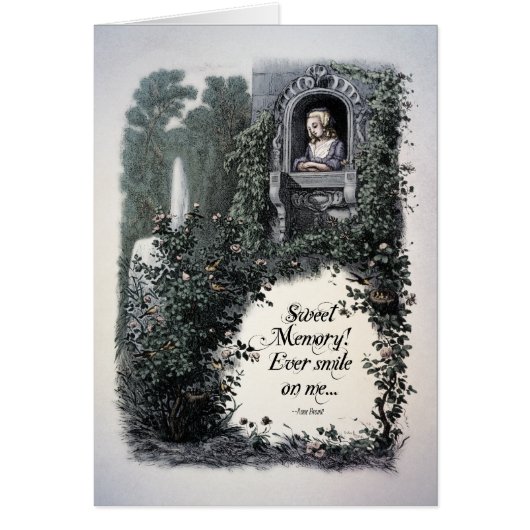 Brontrec "Sweet Memory"アビクトリアンートカード (正面)