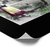 BRONXアルファベットレターのポスターアート ポスター (角)