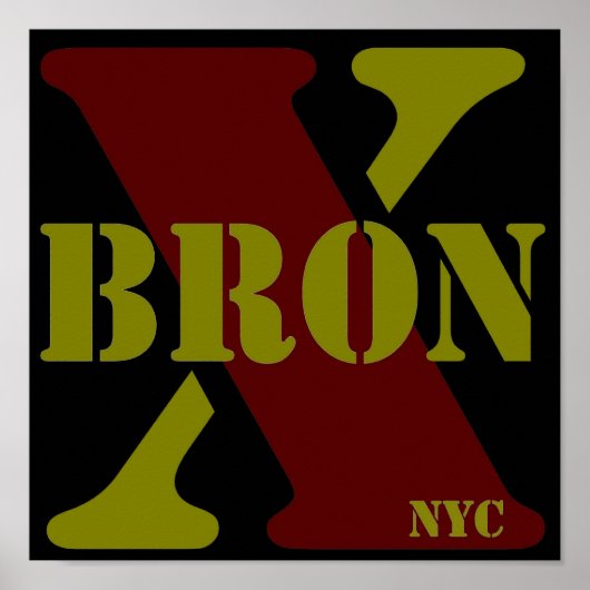 BronX NYCポスター ポスター (正面)