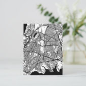 Bronx USA City Map ポストカード (スタンド正面)