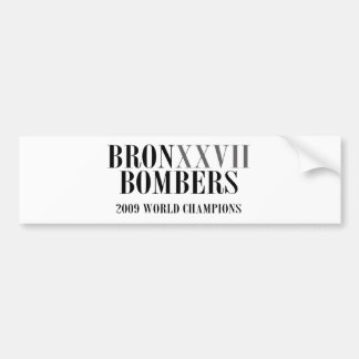 bronxxvIIbombers_ROMAN バンパーステッカー