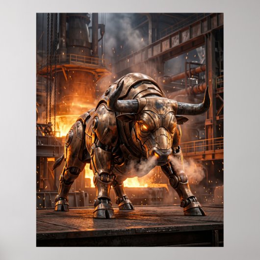 Bronze Bull Gate ポスター (正面)