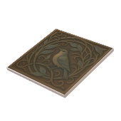 Bronze Hummingbird Ceramic Tile タイル (側面)