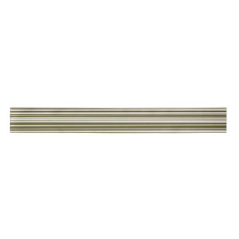 Bronze Olive Green Horizontal Stripes Pattern サテンリボン