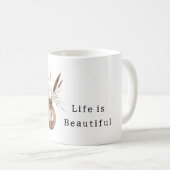 Bronze Vase Plants コーヒーマグカップ (正面右)