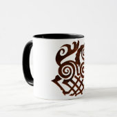 Bronze Viking Horse Mug マグカップ (正面左)