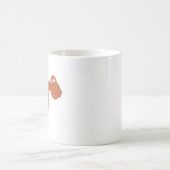 Bronze Water Bearer Design Mug – Clean Flowing コーヒーマグカップ (中央)