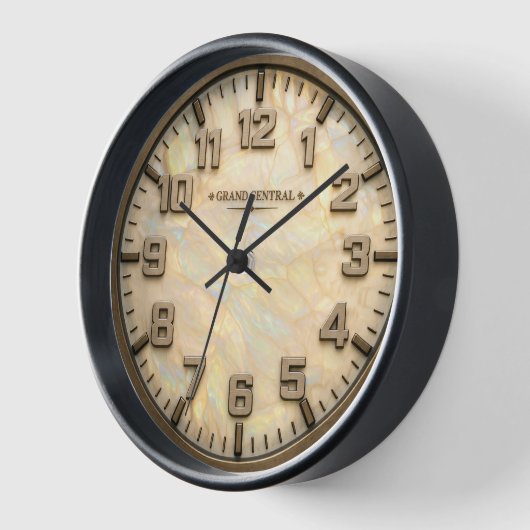 Bronze- with Opal Combination replica 壁時計 (傾斜)