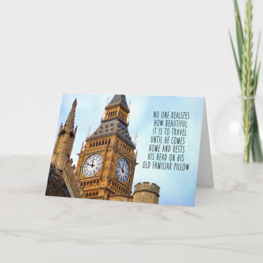 BRONZED BEN Greeting Card サンキューカード (正面)