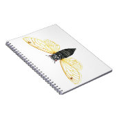 Brood X 17年定期性蝉 ノートブック (右側)