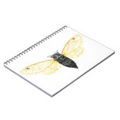 Brood X 17年定期性蝉 ノートブック (左側)