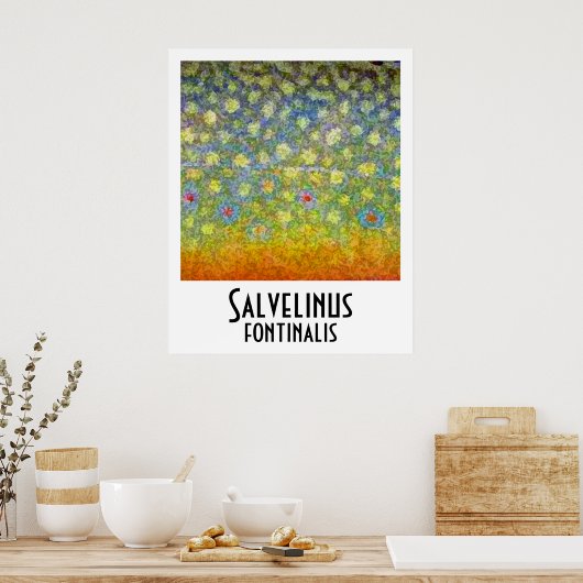 Brook Troutポスター ポスター (キッチン)