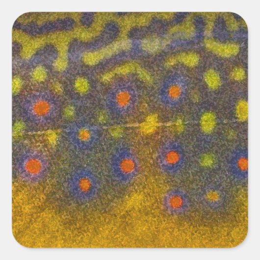 Brook Trout – シール (正面)