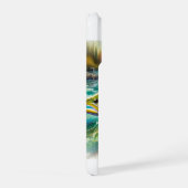 Brook Trout 230924AREF105 - Watercolor iPhoneケース (右側面)