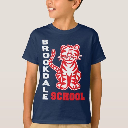 Brookdaleの学校のTシャツ Tシャツ (正面)