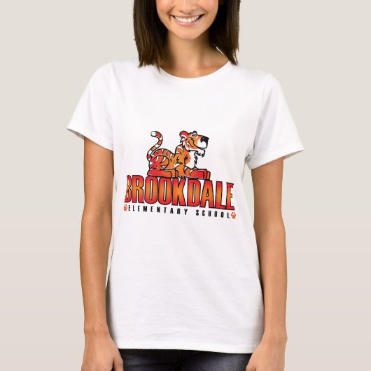 Brookdaleの小学校のTシャツ Tシャツ (正面)