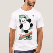 Brookfieldの動物園のヴィンテージWPAのTシャツを訪問して下さい Tシャツ (正面)