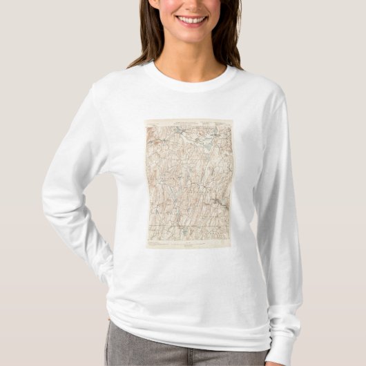 Brookfield、マサチューセッツ Tシャツ (正面)