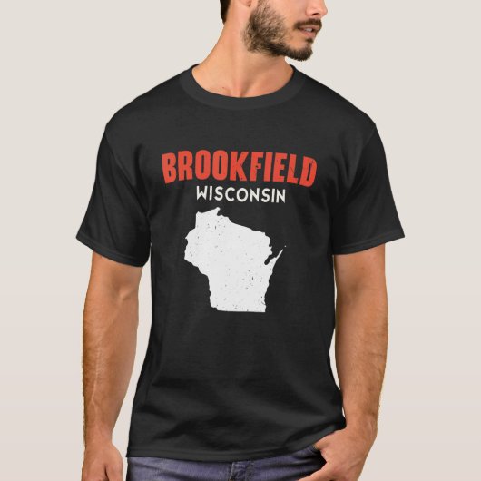 Brookfield USA State America Travel Montanan Helen Tシャツ (正面)