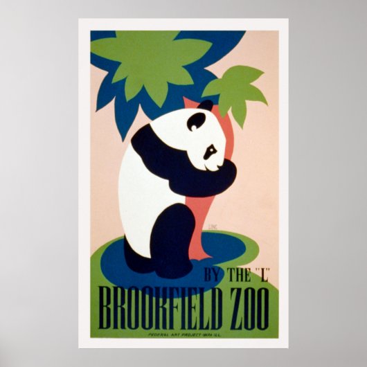 Brookfield Zoo-By the "L" / Long. ポスター (正面)