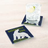 Brookfield Zoo, Federal Art Program Poster 1936 ガラスコースター (アングル)