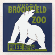 Brookfield Zoo, Federal Art Program Poster 1936