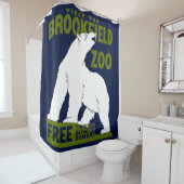 Brookfield Zoo, Federal Art Program Poster 1936 シャワーカーテン (インサイチュ)