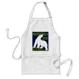 Brookfield Zoo, Federal Art Program Poster 1936 スタンダードエプロン