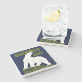 Brookfield Zoo, Federal Art Program Poster 1936 ストーンコースター (横)