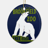 Brookfield Zoo, Federal Art Program Poster 1936 セラミックオーナメント (左)