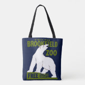 Brookfield Zoo, Federal Art Program Poster 1936 トートバッグ (裏面)