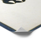 Brookfield Zoo WPAのブラックパンサー ポスター (角)