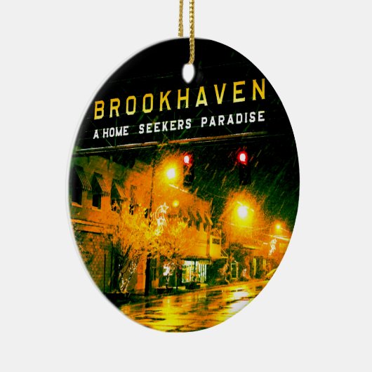 Brookhaven、MSのクリスマスの休日のオーナメント セラミックオーナメント (右)