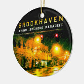 Brookhaven、MSのクリスマスの休日のオーナメント セラミックオーナメント (左)