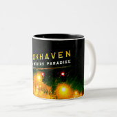 Brookhaven、MS -家のシーカーの楽園 ツートーンマグカップ (正面右)