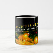 Brookhaven、MS -家のシーカーの楽園 ツートーンマグカップ (中央)