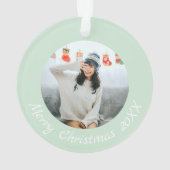 Brooklynのマップカスタマイズ可能な両面オーナメント オーナメント (裏面)