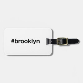 BROOKLYNハッシュタグ ラゲッジタグ